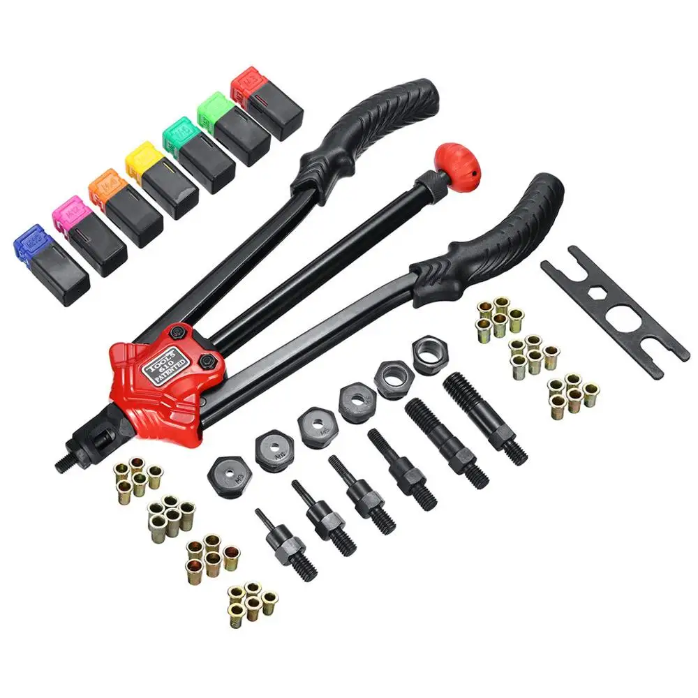 ALLSOME BT 610 заклепочный инструмент комплект Rivnut настройки сеттер гайки из