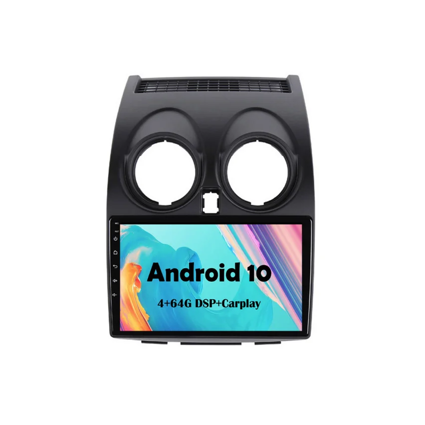 

Android 10 Car Radio Multimedia Video Player Navigation GPS For Nissan Qashqai J10 2006 2007 2008 2009-2013 No 2 Din DVD