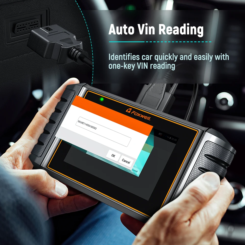 Диагностические инструменты Foxwell NT726 OBD2 OBD все системы сканирования масла EPB SAS DPF