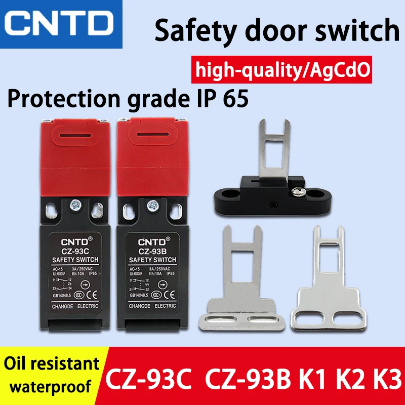 CNTD Limit Switch K1 K2 K3 High Quality CZ-93C (1NO1NC) Safety Door Micro Key CZ-93B (2NC) | Обустройство дома