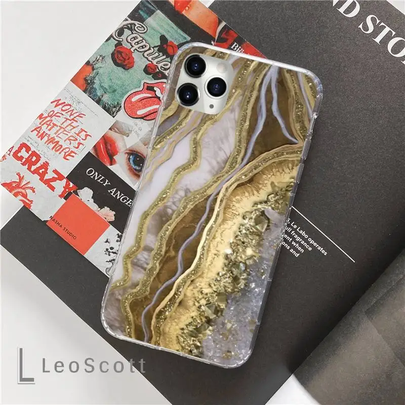 

Luxury stone art marble Phone Case For iphone 12 5 5s 5c se 6 6s 7 8 plus x xs xr 11 pro max
