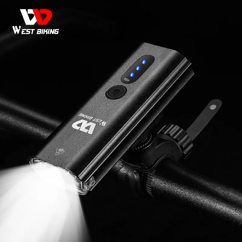

WEST BIKING Waterproof USB Rechargeable Cycling Flashlight Professional Bicycle Light MTB Road Bike LED Headlight Rear Lamp