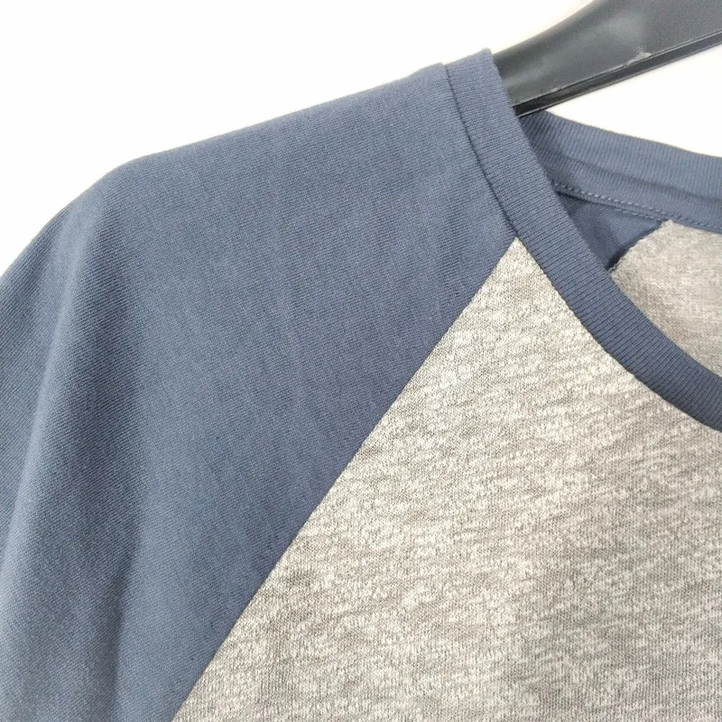 Для мужчин уличное для скейта в стиле хип хоп серого цвета с рукавами реглан со