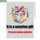 Набор для вышивки крестиком 5D сделай сам, картина из квадратных страз с загадочной коробкой, фото на заказ, алмазная вышивка, подарок на день рождения с сюрпризом