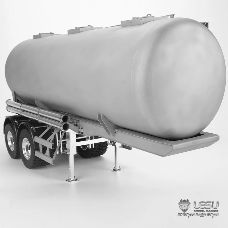 Металлический газовый танкер LESU 20 дюймов полуприцепа для радиоуправляемого