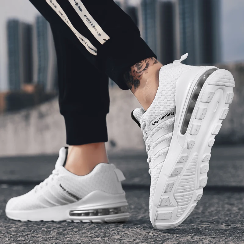 2019 летняя повседневная обувь мужские кроссовки с дышащей сеткой легкая