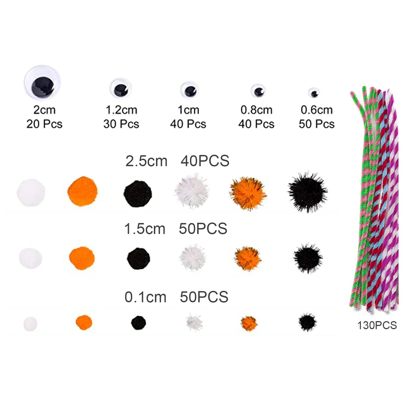 

Flexible Pipe Twist Rods Sticks Children DIY Handmade Art Craft Educational Toy Best Wishes Kids Christmas Gifts Handmade Crafts