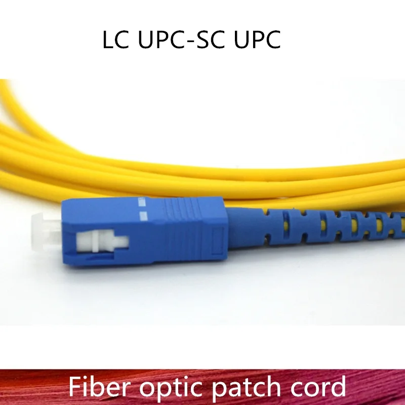 LC/UPC К SC/UPC Волоконно-оптический патч-корд кабель диаметром 1 м/3 м/5 м/10 м/20 м/30 м