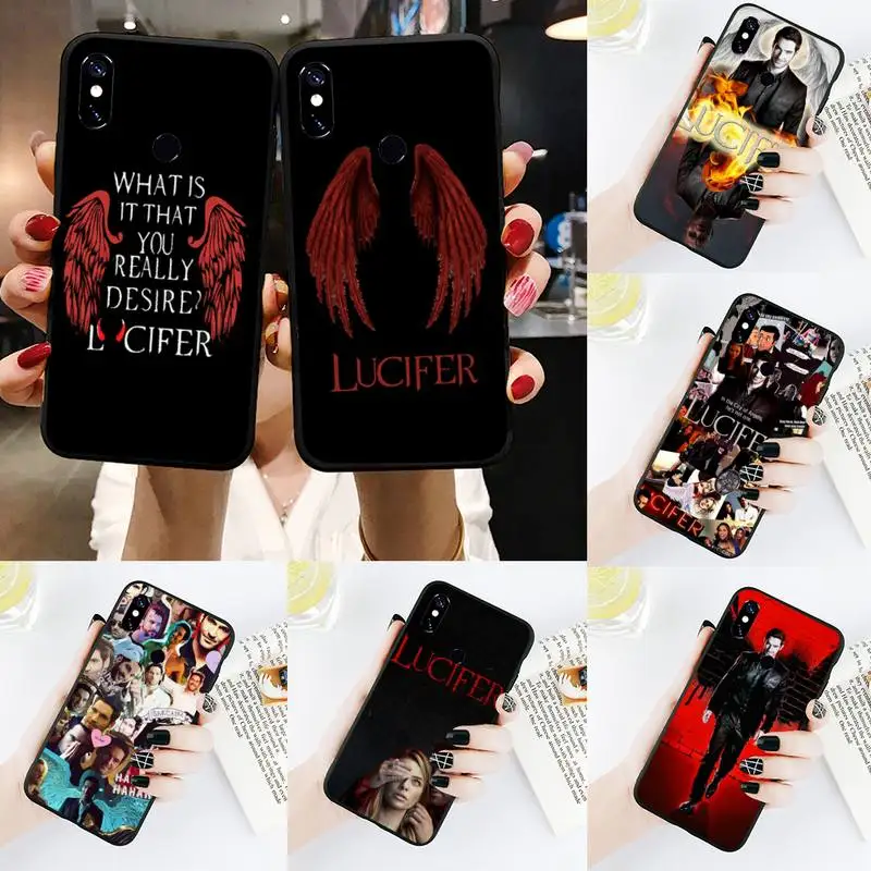 

American TV Series Lucifer Phone Case For Xiaomi Redmi Note 4 4x 5 6 7 8 pro S2 PLUS 6A PRO