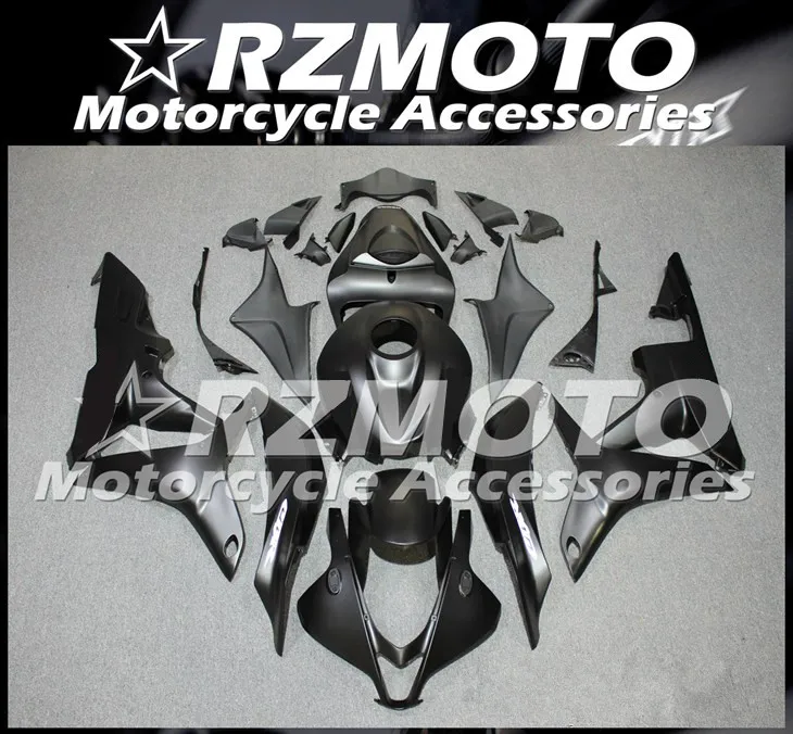 

New ABS Motorcycle Whole Fairings Kit Fit For Honda CBR600RR F5 07 08 2007 2008 bodywork set Custom Free black matte