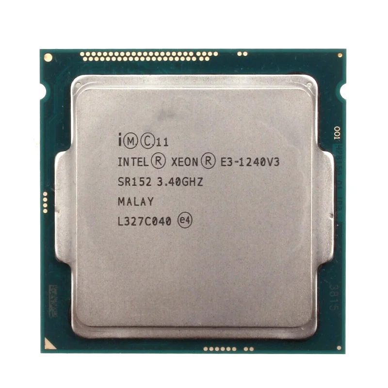 

Процессор Intel Xeon E3 1240 V3, 3,40 ГГц, 8 Мб кэш-памяти, ЦПУ SR152 Lga 1150 E3-1240v3