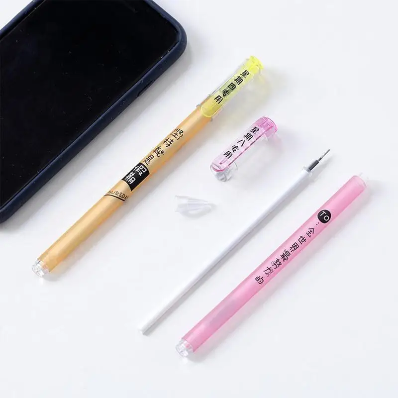 Креативная тематическая неделя гелевая ручка Студенческая Милая канцелярские