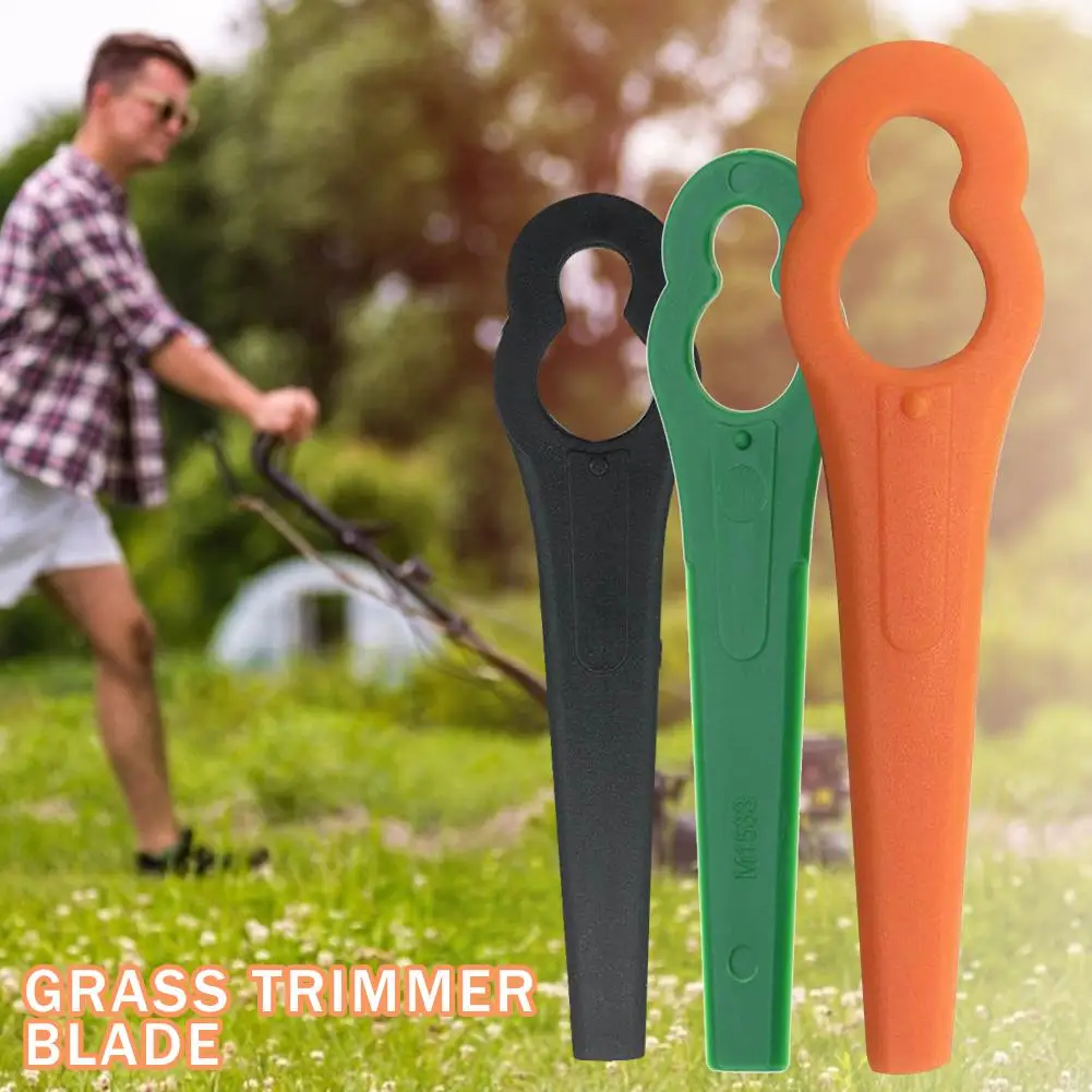 Новинка 100 шт. сменные лезвия для газонокосилки Bosch einhall легко устанавливается