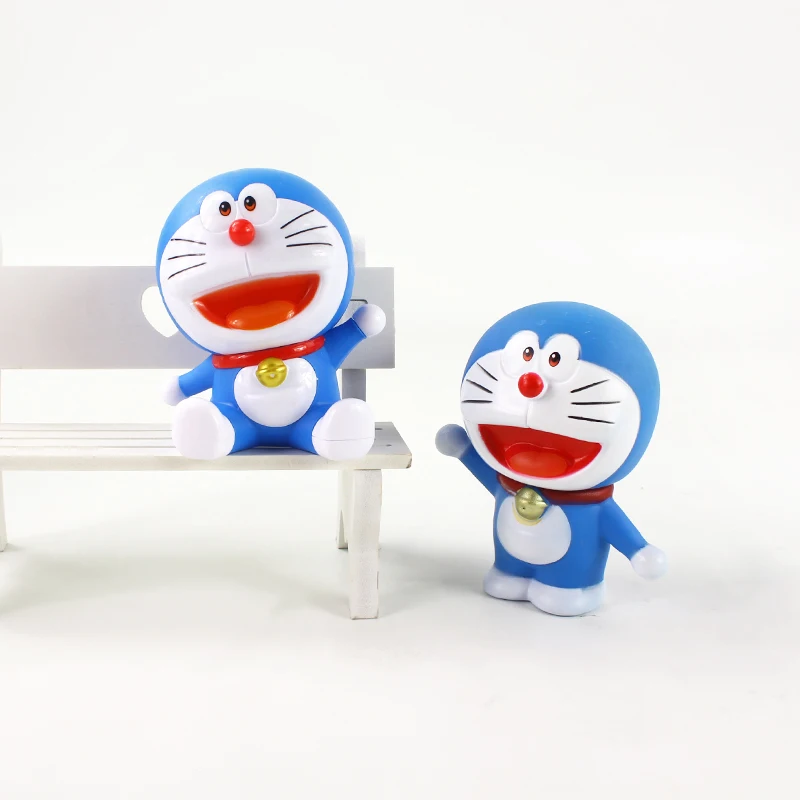 Фигурки Doreamon 10 см игрушки кошка робот аниме модель куклы подарок для