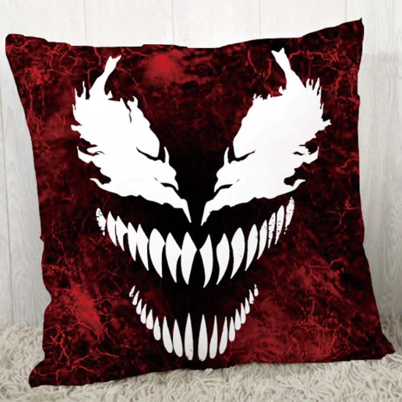 EHOMEBUYE 3D чехлы для подушек Веном супергерой наволочки украшения дома Наволочки 3
