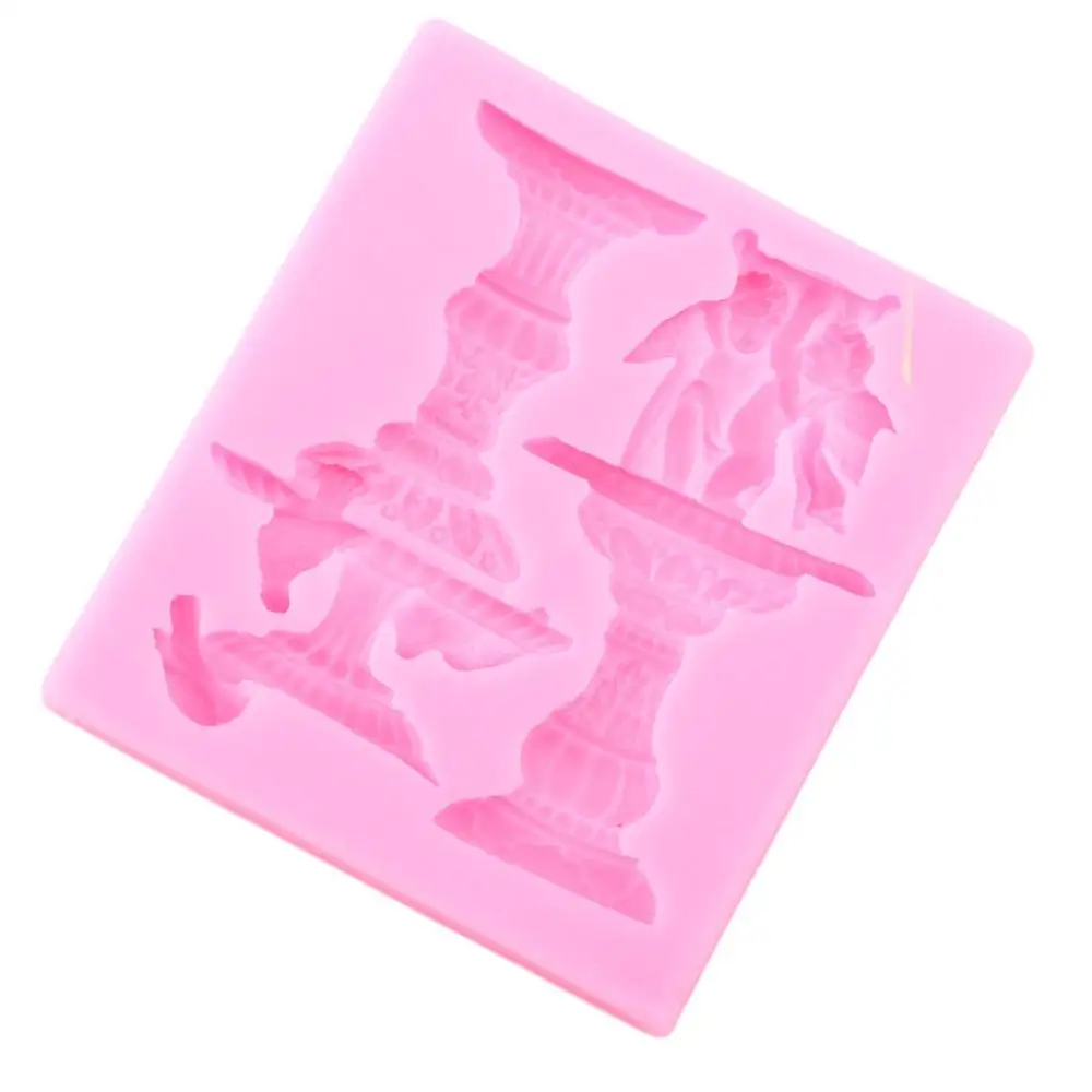 3D Ангел птица силиконовые формы фонтан форма для шоколада DIY искусственная