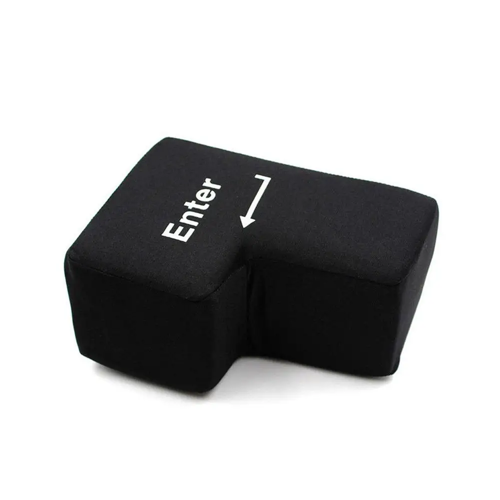 

USB Enter Key Anti Stress Relief Button USB Nap Pillow Computer Button Return Key Offices Decompression Pillow Stress Relief Toy