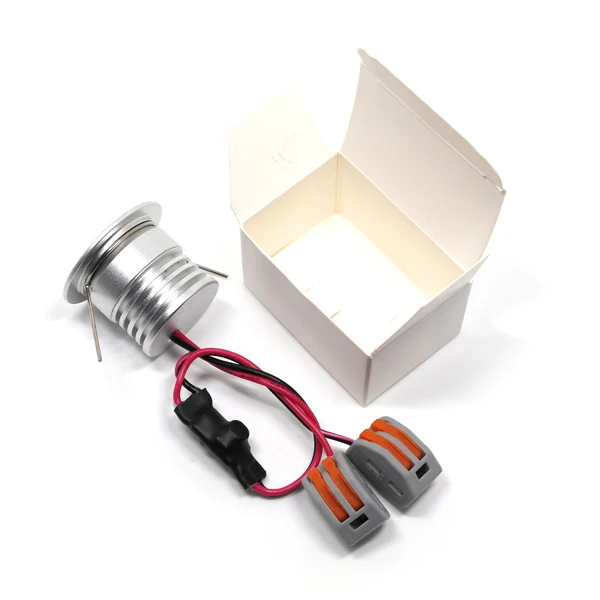 CREE 4W D25mm DC 12 V светодиодный потолочный светильник CE лампа с ограничением содержания вредных веществ точечный домашний гостиничный ресторанный шкаф выставочный стенд для украшений 12 вольт освещение