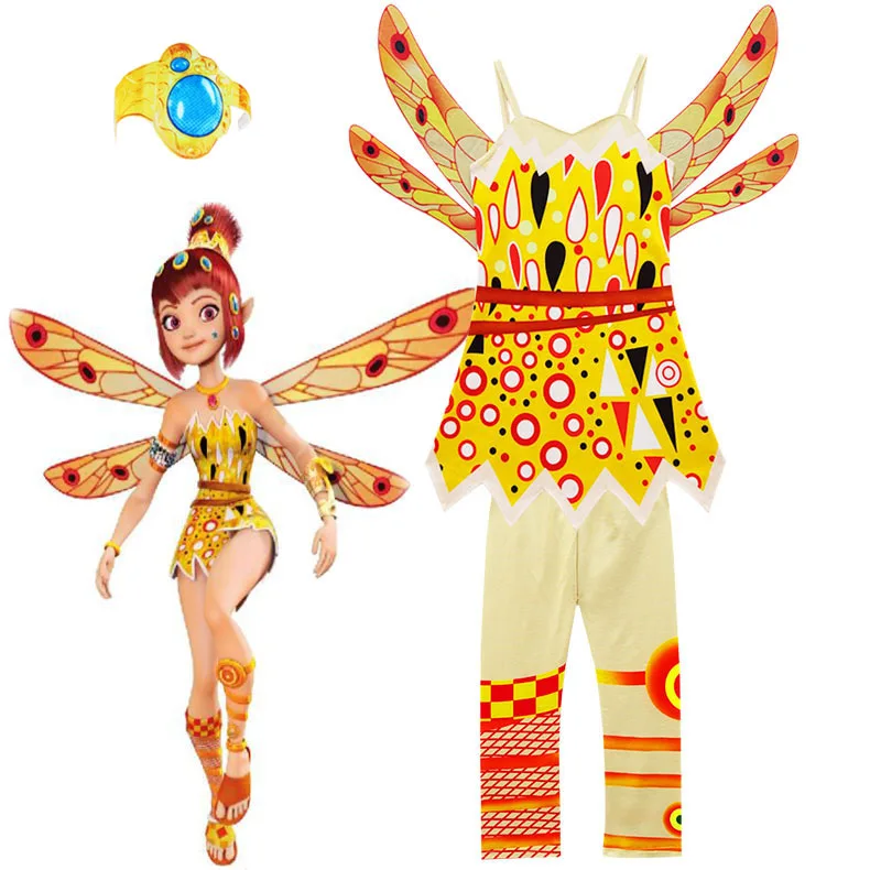 Костюм на Хэллоуин Mia костюм для девочек косплей детская одежда день рождения