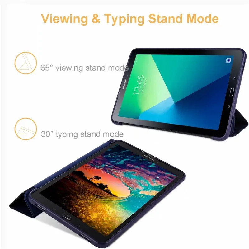 Чехол для планшета Samsung Galaxy Tab A A6 10 1 2016 T585 T580 SM-T580 T580N ультратонкий складной