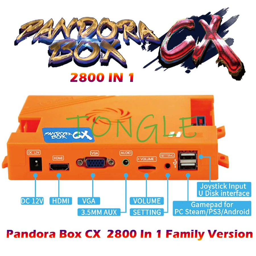2 шт. 2020 Новый Аркада ящик Пандоры CX 2800 игр в 1 комплект оригинальный 3A Семья версия