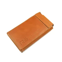 leather case for the new hiby r6 lossless music player high resolution digital hi fi bluetooth mp3 player