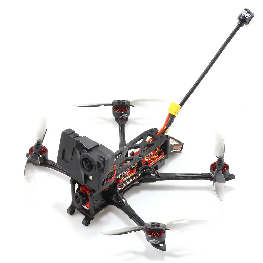 4-дюймовый аналоговый Дрон HGLRC Rekon4 с видом от первого лица Zeus F722 Mini FC 28A ESC 5 8 ГГц VTX