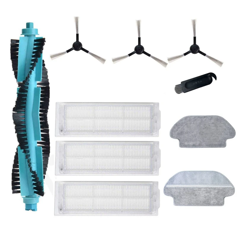 

Replacement Rags Brush Hepa Filter for Viomi V2 Pro V3 Se Vacuum-Mop for Mijia Styj02Ym Vacuum Parts Accessories