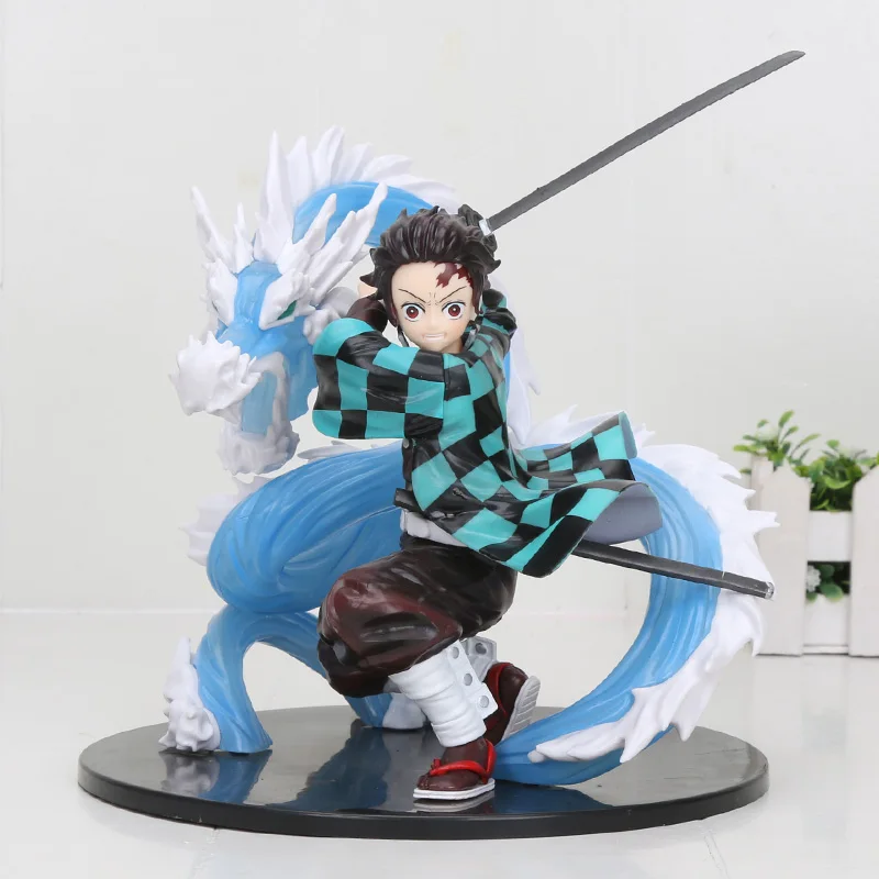 14 without box 16 см Kamado Tanjirou Kamado Nezuko Фигурка Игрушка Аниме демон убийца Kimetsu no Yaiba ПВХ фигурка модель игрушки - Цвет: 14 without box