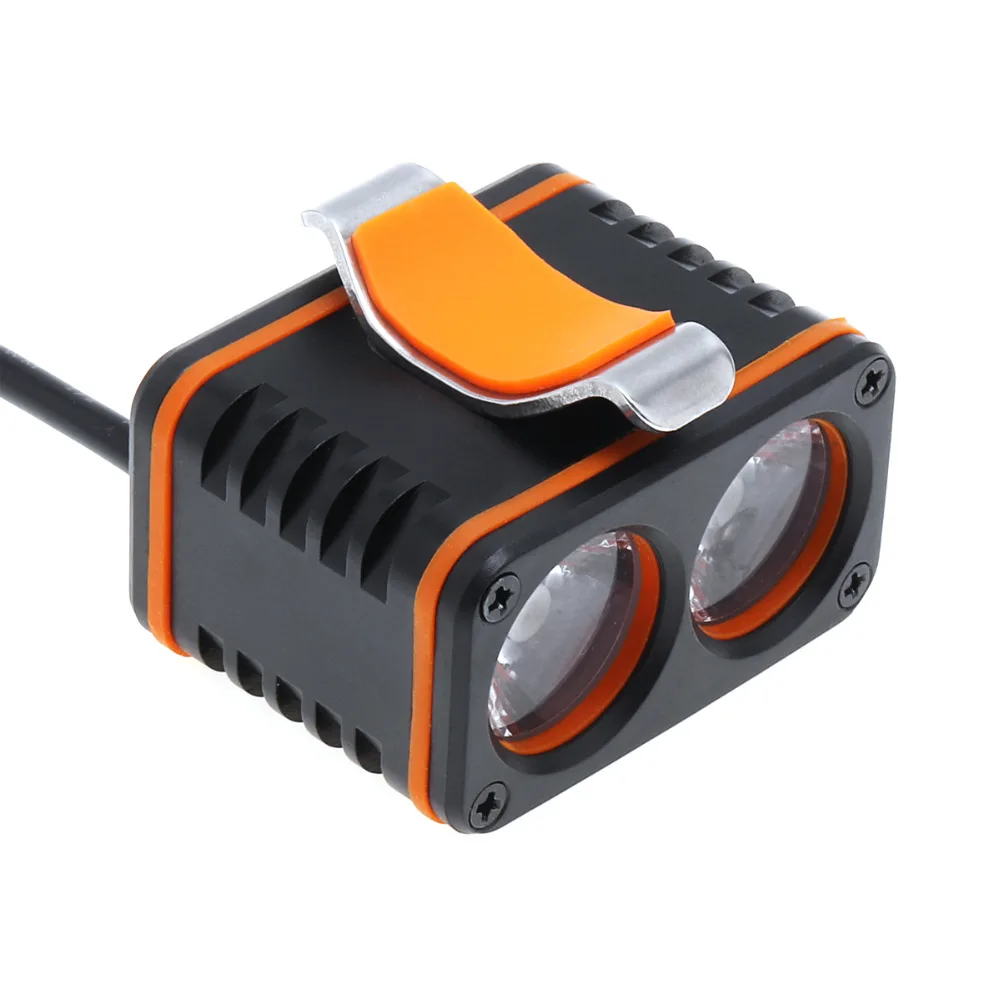XANES 1200LM 2xT6 светодиодный 4-режимный USB водонепроницаемый велосипедный фонарь Контроль температуры Дисплей для езды на велосипеде автомобильный фонарь Фонари для верховой езды