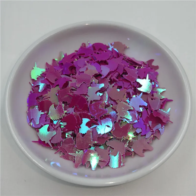 10 g/ Set Unicorn Glitter AB Colors Loose Sequins for Craft Nail Body Art Painting Wedding Dance Drsee DIY Bags Shoes Decoration
