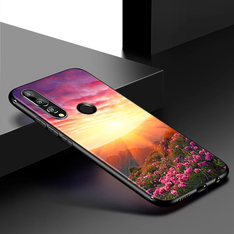 

Silicone Cover Flowers Greet the Sunrise for Huawei Honor 10i 9X 8X 20 10 9 Lite 8 8A 7A 7C Pro Lite Phone Case