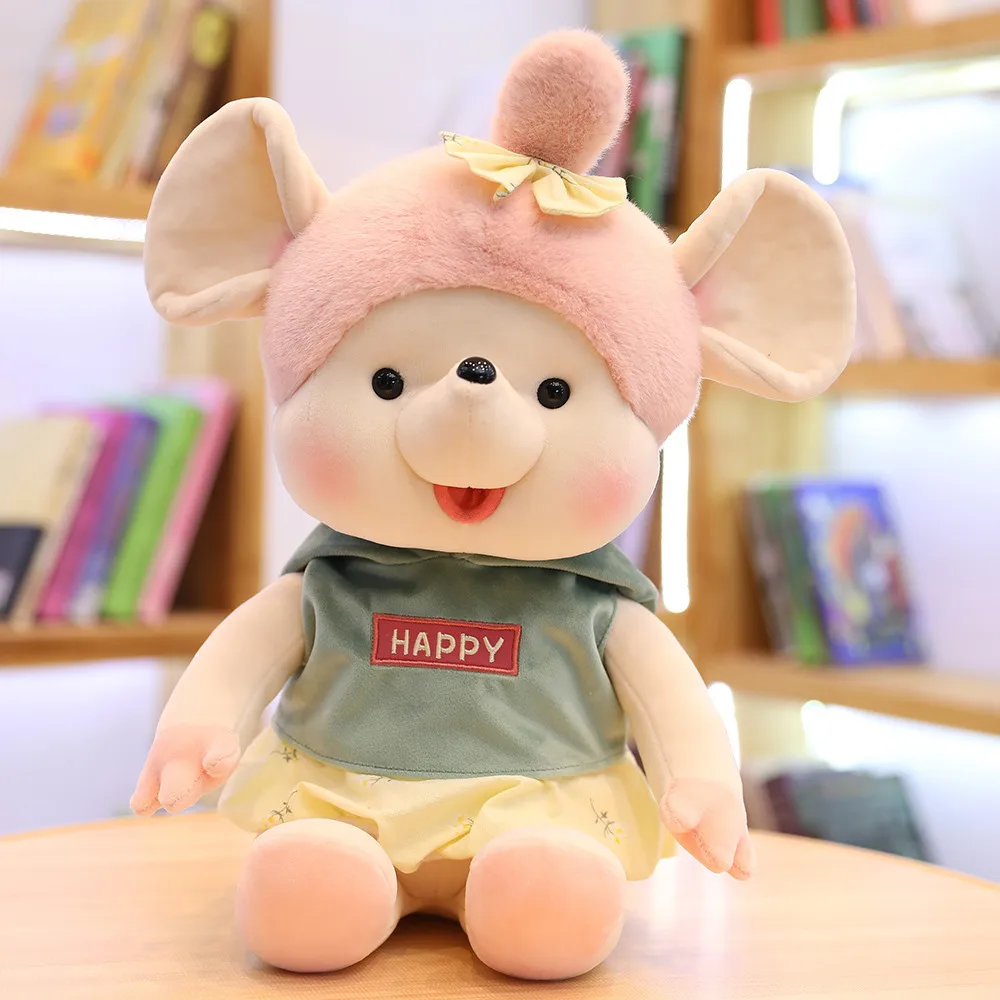 Горячая Распродажа Милая мышь плюшевая игрушка набивная мягкая крыса кукла