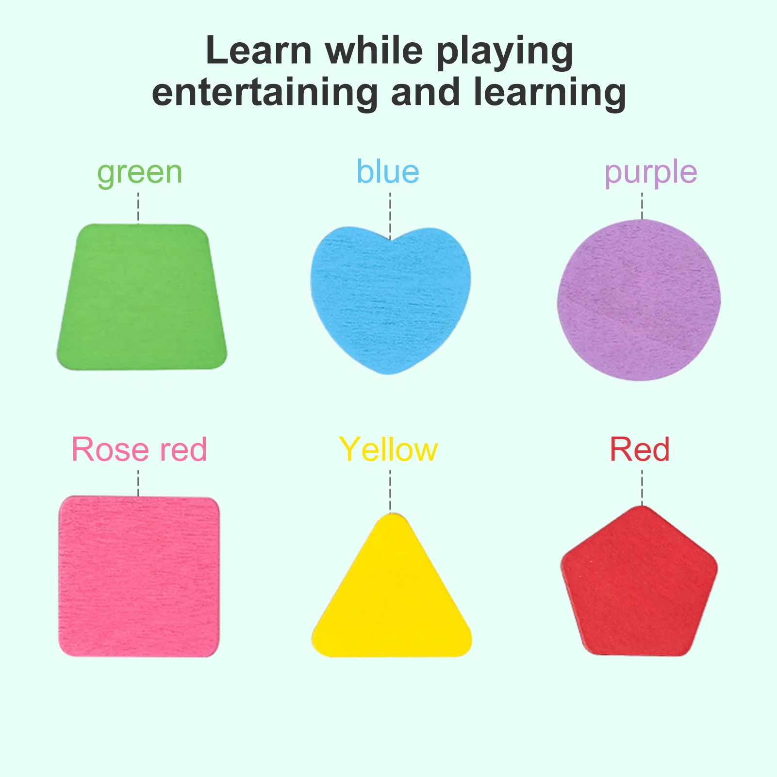 

Montessori Toys 3 In 1 Wooden Puzzle For Kid Adults Pattern Block Tangram Brain Teaser Toy Geometry Logic IQ Game Educational Gi