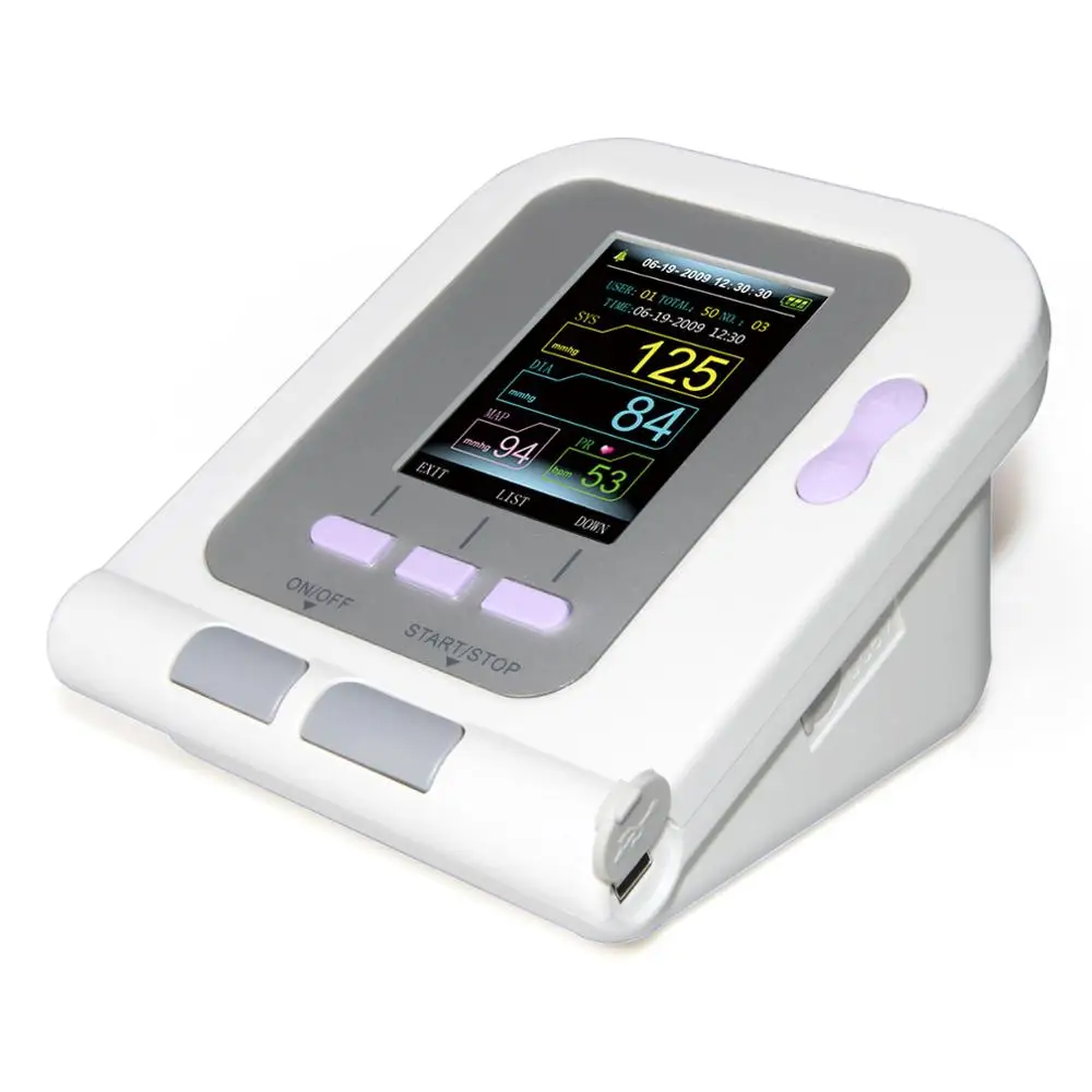 CONTEC CONTEC08A цвет ЖК дисплей цифровая система мониторинга Амбулаторный монитор