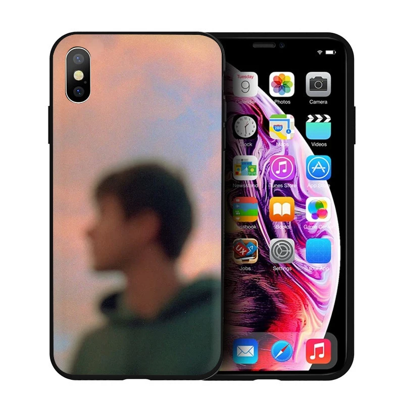 B2 Мягкий силиконовый чехол для телефона EWAU Alec Benjamin для iPhone 5 5S SE 6 6s 7 8 plus X XR XS 11 Pro Max - Цвет: B2