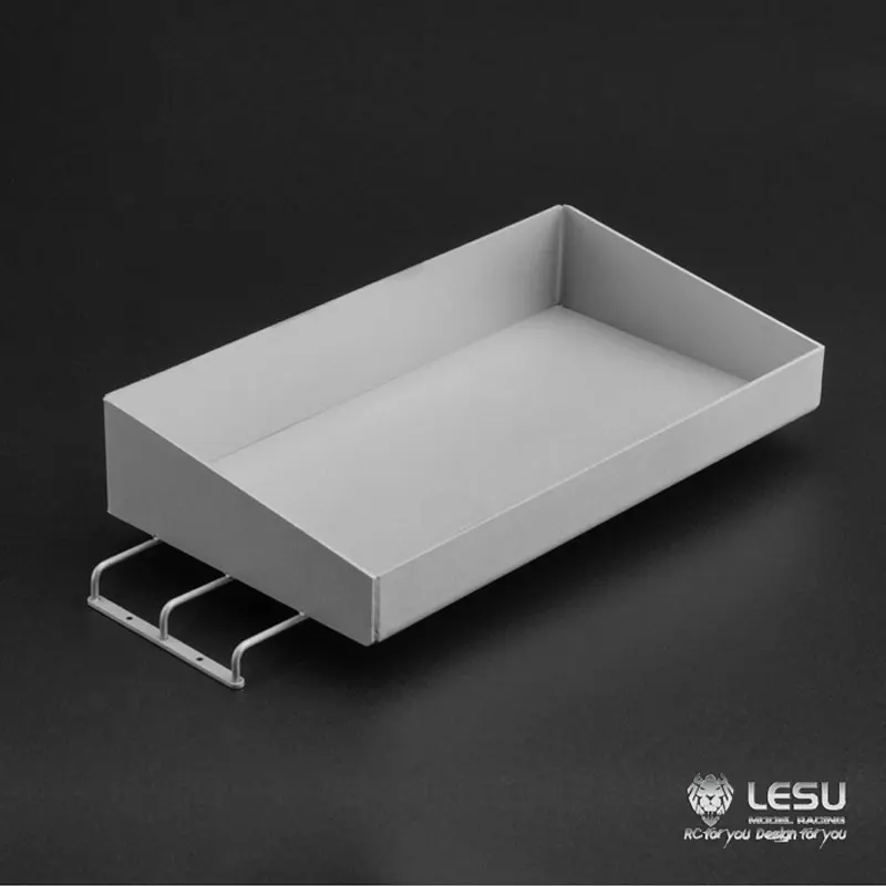 LESU крыша автомобиля холст металлическая полка для 1/14 HN Tamiya RC трактор грузовик DIY