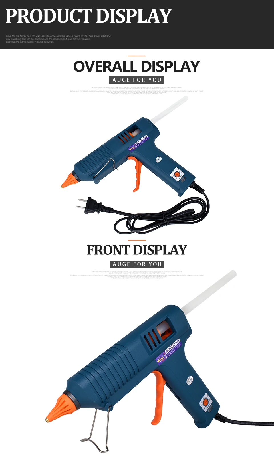 Adjustable Temperature Hot Glue Gun