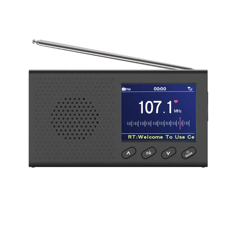 Portable DAB Receiver FM Radio Bluetooth 4.2 Music Player 3.5mm Stereo Output | Электроника
