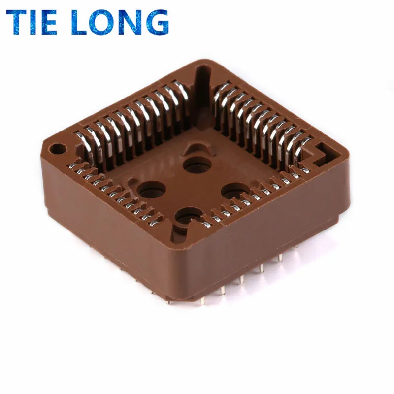 10 шт. PLCC IC socket PLCC32 PLCC44 SMD DIP 32/44 Pin Socket adapter | Электронные компоненты и принадлежности