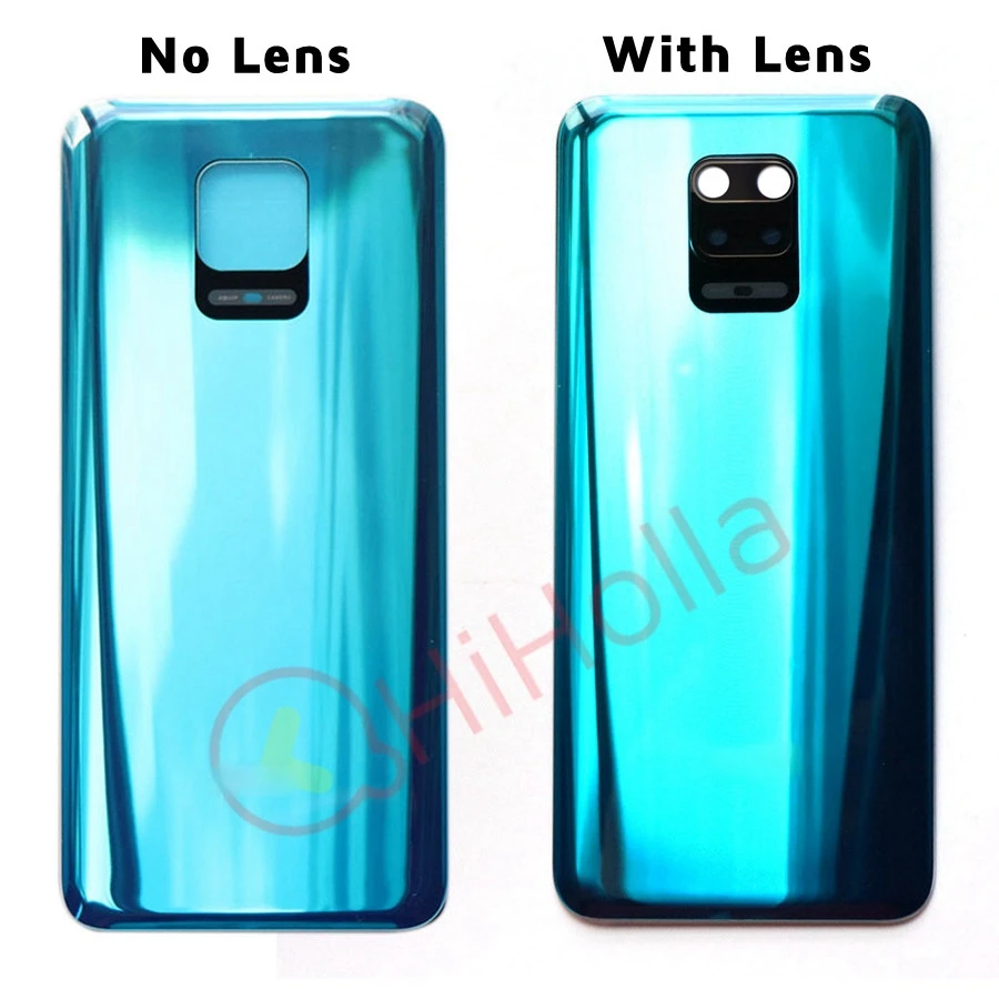 Задняя крышка для Xiaomi Redmi Note 9 Pro/9S Крышка батарейного отсека стеклянная панель Pro