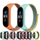 Модный нейлоновый браслет для Mi Band 5 6 30 цветов, сменный ремешок, Молодежный спортивный браслет, оптовая продажа с завода