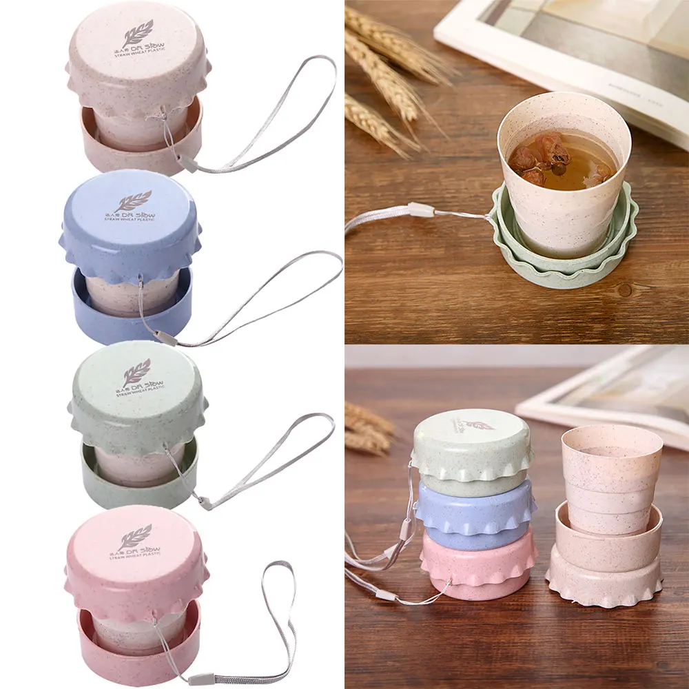 1 шт. портативная пластиковая Пшеничная солома телескопическая Питьевая