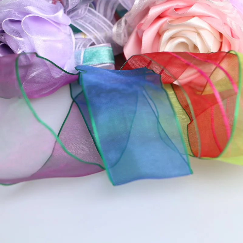 Двухсторонняя лента 5 ярдов 38 мм украшение для вечевечерние НКИ дома свадьбы