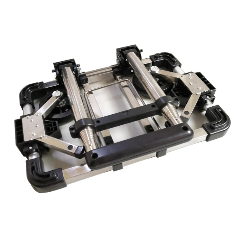 Складной чемодан из нержавеющей стали грузоподъемность 25 кг на колесиках