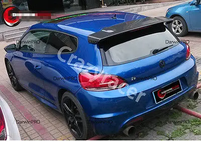 Scirocco большая Крыша заднего спойлера крыло для Volkswagen VW Non R 08 14 углеродное