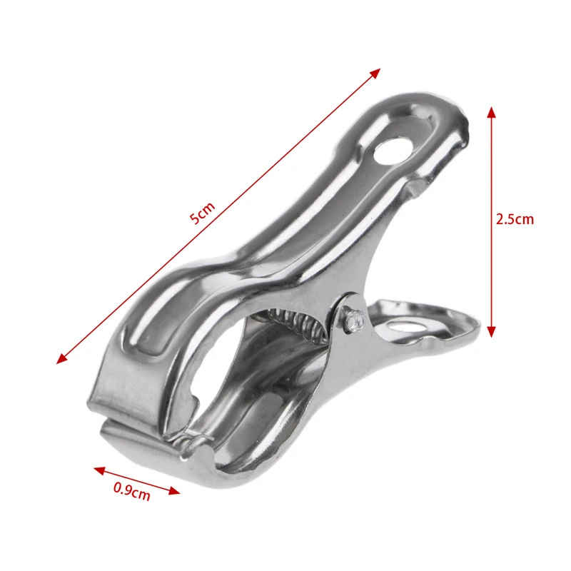 20 шт Нержавеющая сталь бельевые прищепки висит булавки для стирки ветрозащитные