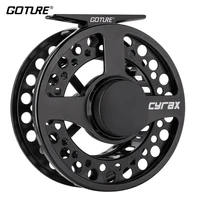goture cyrax 56 78 wt fly fishing reel cnc machine cut large arbor 3bb fly reel moulinet mouche for trout