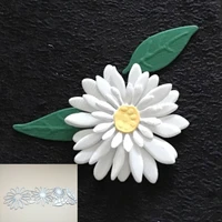 3d scrapbook rose leaf paper cutter flower and tree metal cutting die decorative relief photo album card diy hand