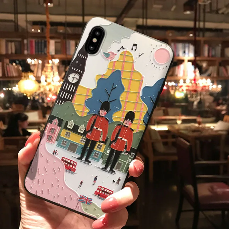 Чехол для iPhone 11 12 13 ProMax X XR XSMAX SE2 7 8 Plus | Мобильные телефоны и аксессуары